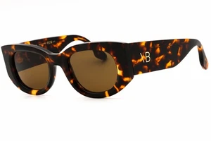 VICTORIA BECKHAM VB654S 234 Sunglasses Havana Frame Brown Lenses 50mm - Picture 1 of 4
