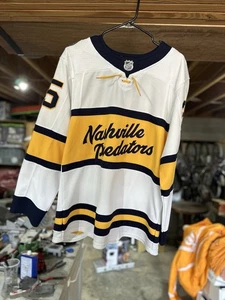 Adidas Test Run Nashville Predators Hockey Authentic Trikot. Größe 50 Rinne 2020 - Bild 1 von 7
