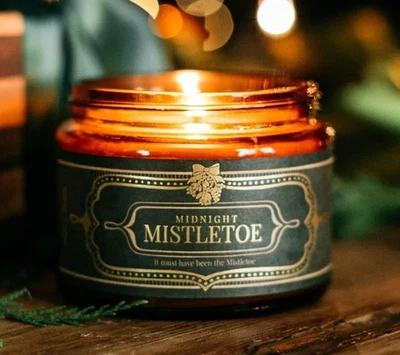 Jackson Vaughn Midnight Mistletoe Candle 16 Oz. Jar - Image 1 of 3