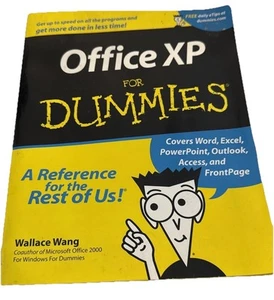 Office XP for Dummies® by Wallace Wang (2001, Trade Paperback) - Picture 1 of 6