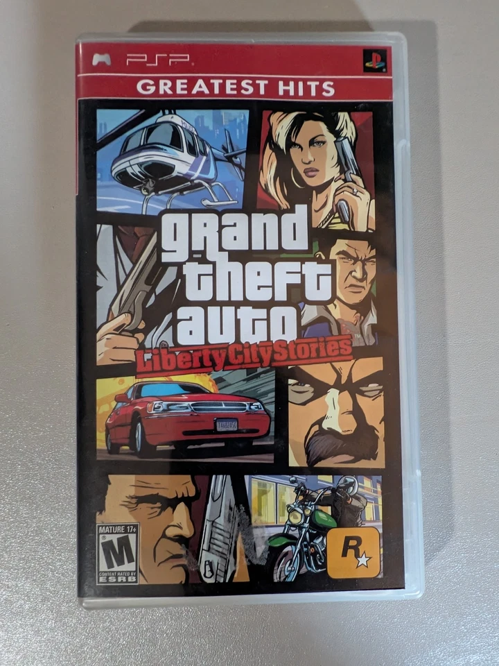 Grand Theft Auto: Liberty City Stories (PSP) Complete in Box w/ Manual & Map - Image 1 of 4