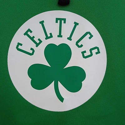 Sudadera con Capucha Pullover Para Hombre Boston Celtics NBA Grande Fanáticos Baloncesto Verde Logo Foto 1 de 4