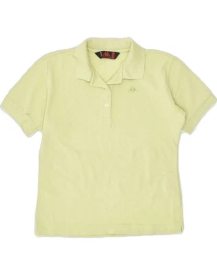 KAPPA Womens Polo Shirt UK 10 Small Green Cotton AL12 - Image 1 of 4