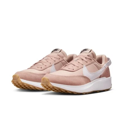 Nike WAFFLE DEBUT Women's WHITE PARTICILE PINK DH9523-201 Athletic Sneaker Shoes - Image 1 of 4