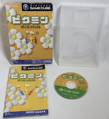 Pikmin (JPN) (GameCube) Completo con Manual Vendedor de EE. UU. Probado y Funcionando Foto 1 de 4