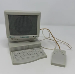 Curtis Mini PC FM Auto Scan Radio Retro Computer Neuheit Mitarbeiter Geschenk Vintage - Bild 1 von 7