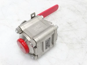 FLOWSERVE 1 1/2 596666TTBW1 V77 R21 VALVE - Picture 1 of 3