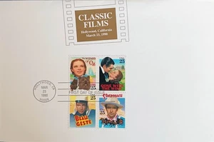 Lot of 4 stamp sheets and 1 FDC, Classic Films & Comics, Disney, Star Wars - Picture 1 of 6