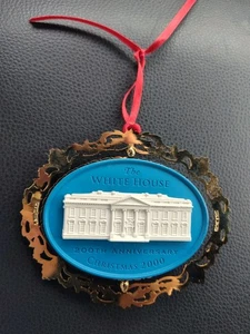 Casa Bianca Associazione Storica Natale 2000 - 200° Anniversario Ornamento  - Foto 1 di 3