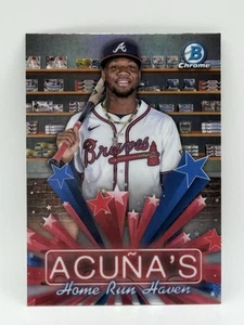 2025 Bowman Ronald Acuna Jr. Hobby Stars Home Run Haven #HS-10 Atlanta Braves - Picture 1 of 2