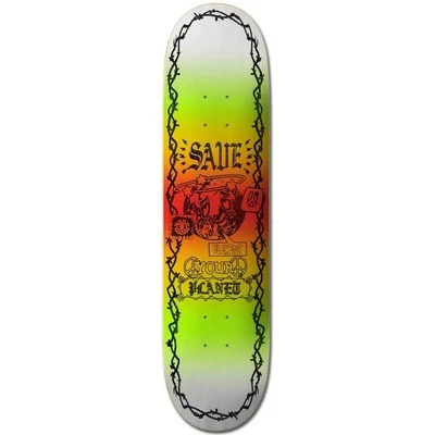 Element Planet Save 8.5 Skateboard Deck - image 1 of 2