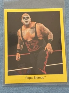1997 Cardinal WWF Trivia Game Series Card PAPA SHANGO WWE - Picture 1 of 1