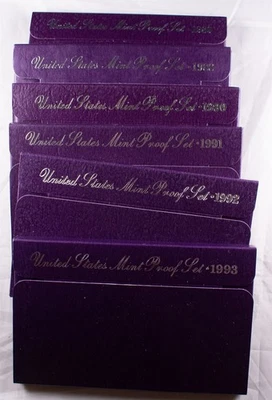 1988-1993 U.S. Mint Proof Sets Lot of 6 - Image 1 of 4