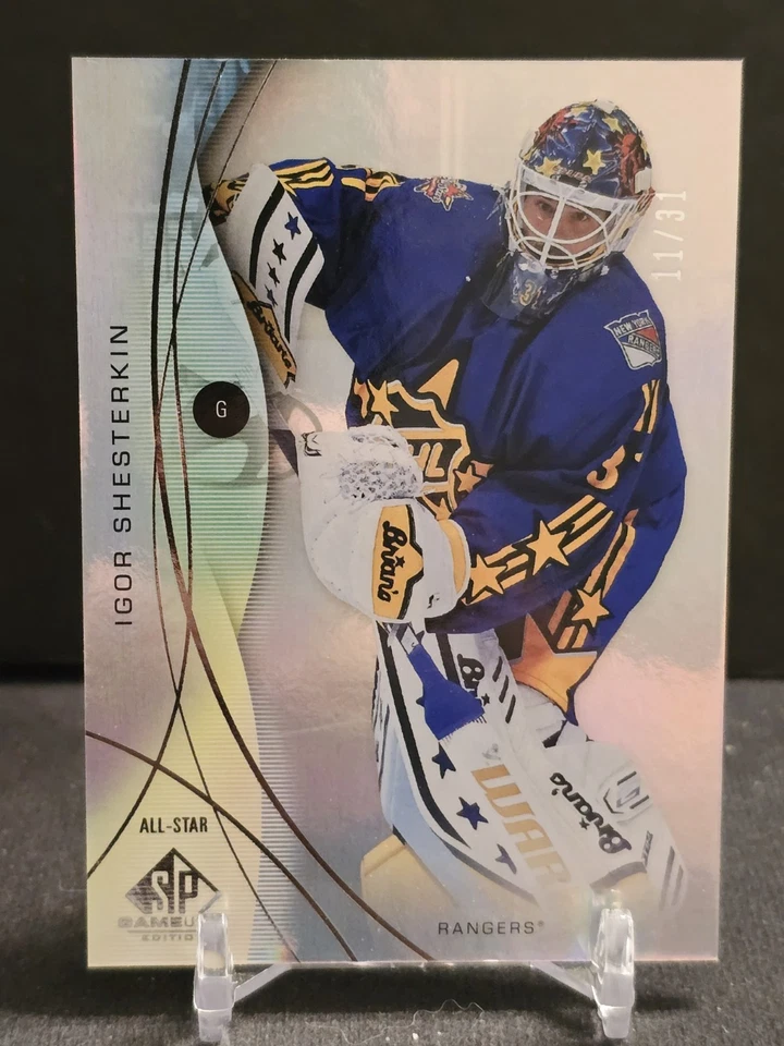 2024-25 SP Game Used Rainbow Igor Shesterkin All Star /31 #139 Rangers - Image 1 of 4