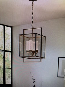 Brand New NXT Grey Albany Chandelier Ceiling Light - Picture 1 of 7