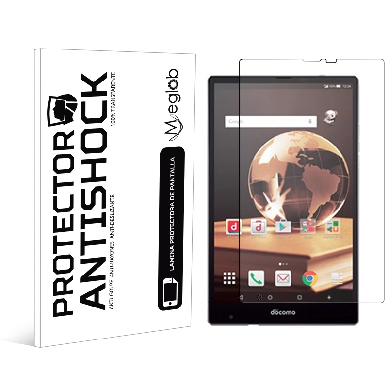 ANTISHOCK Protector Pantalla para Tablet Sharp Aquos Pad SH-05G Foto 1 de 4