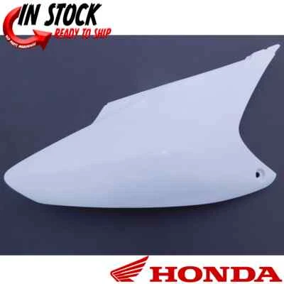 HONDA RIGHT SIDE COVER NUMBER PLATE 03-2014 CRF150F / 03-2014 CRF230F OEM NEW  - Image 1 of 4