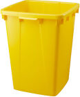 GRAF Mehrzweck-Behälter eckig 90 L, gelb, ohne Deckel - 778021
