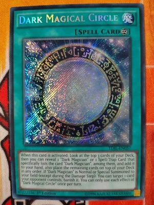 DARK MAGICAL CIRCLE - TDIL-EN057 Secret Rare / 1st Edition Near Mint  - Bild 1 von 2