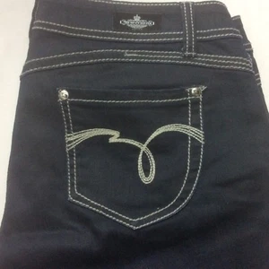 Benteng Jeans Womens 36 1/2 x 30 Dark Wash Ships Free - Foto 1 di 7