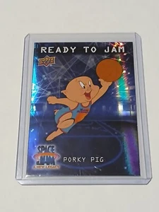 2021 Upper Deck Space Jam - READY TO JAM / PORKY PIG #'d /799 - Bild 1 von 2