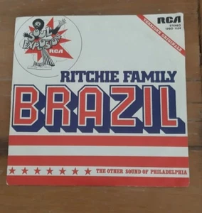 DISCO VINILE 45'' - RITCHIE FAMILY - BRAZIL - HOT TRIP - Foto 1 di 3
