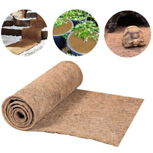 Coconut Fiber Mulch Reptile Mat Carpet Floor Landscaping Hanging Basket Liner