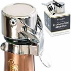 Champagne Stoppers by Kloveo - Patented Seal (No Pressure Pump Needed) 