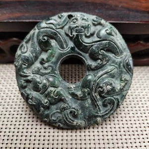 Chinese jade,collectibles, manual sculpture,The ancient jade statue pendant 759 - Picture 1 of 6