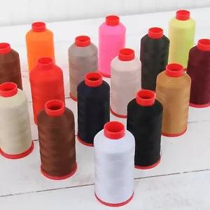 BONDED NYLON SEWING THREAD #69 CONES TEX70 UPHOLSTERY CANVAS LEATHER OUTDOOR - Picture 1 of 32