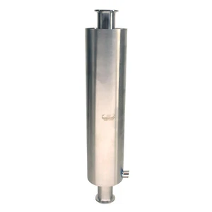 2" x 18" Edelstahl Sanitär Tauwachskammer passt Tri-Clamp Aderendhülse Flansch - Bild 1 von 4