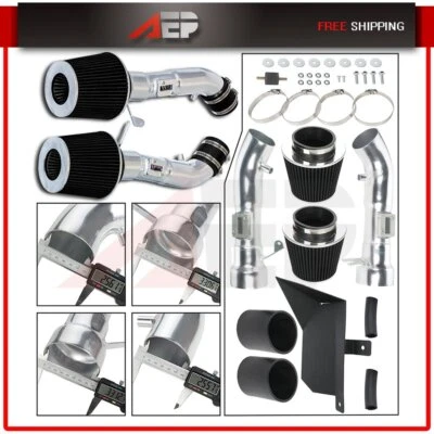 Kit de admisión de aire frío sistema + filtro para Infiniti para G37 3,7 L 2008-2013 Foto 1 de 4