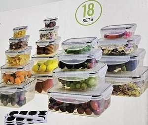 Fresh Image Airtight Food Storage Container 18 Pcs Set - Picture 1 of 10
