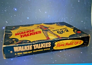 Very Rare REMCO Electronic Walkie Talkies Space Model QX-2 1950's - Picture 1 of 17