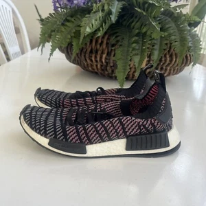 TALLA 9 ADIDAS NMD R1 STLT PK CORE NEGRO GRIS SOLAR ROSA CQ2386 2017 ¡NECESITA PEGAMENTO!! - Imagen 1 de 14