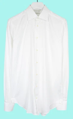 Camicia Formale Slim Fit Traveller SUITSUPPLY Uomo 39-7 / 15 1/2L Collo A Punta - Immagine 1 di 4