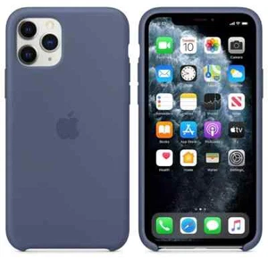 Funda Silicona Original Apple para iPhone 11 Pro - Azul Alaska - Nueva - Imagen 1 de 9