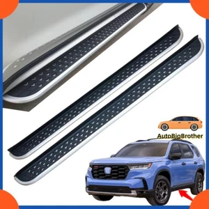 Fits for Honda pilot 2023 2024 2Pcs Running Boards Side Steps Pedals Nerf Bar - Picture 1 of 12