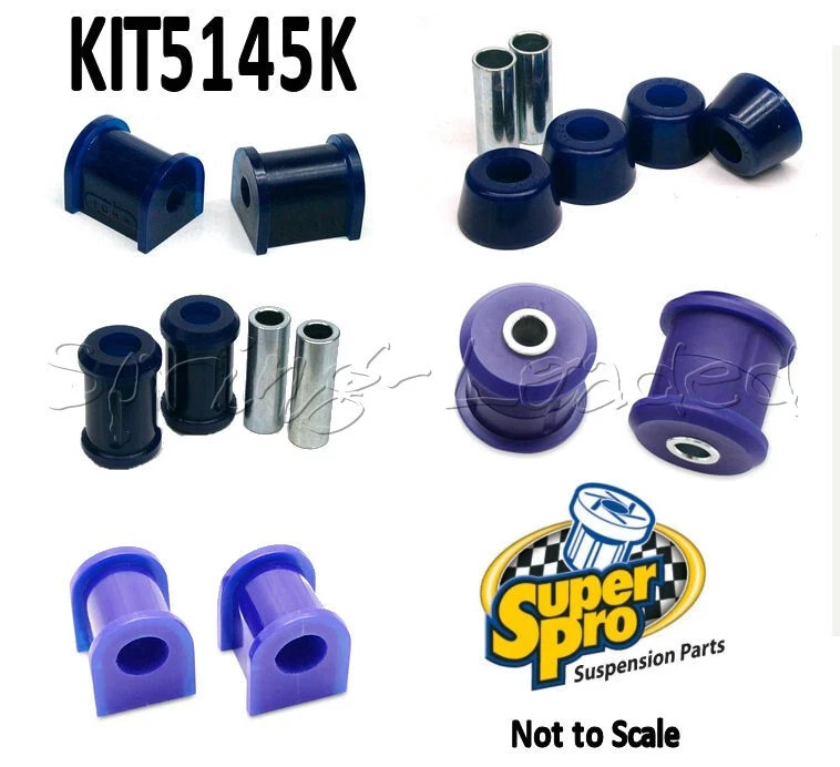 Kit de arbusto de suspensión delantera y trasera SuperPro para Toyota MR2 Mk1 AW11 08/1987-12/89 Foto 1 de 1
