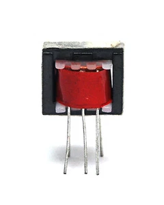 5 Stück Audio Ausgangsübertrager OPT-14 EI14 0,25W Impedanz = 523Ω-0-523Ω: 12,3Ω  - Bild 1 von 4