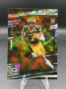 2022 Panini Prestige CHRISTIAN WATSON (RC) XTRA POINTS Diamonds PARALLEL #399 - Picture 1 of 5