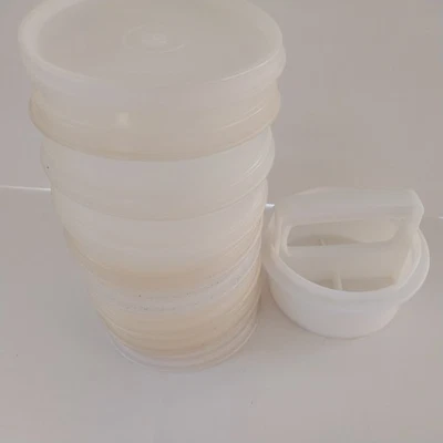 Tupperwear Hamburger  Press And Storage Containers - Image 1 of 2