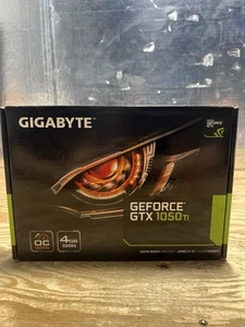 GIGABYTE GTX 1050 Ti OC Low Profile Video Card GV-N105TOC-4GL OEM NEW - Afbeelding 1 van 8