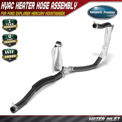 Conjunto de manguera de calentador de climatización de entrada de agua para Ford Explorer Mercury Mountaineer 06-10 Foto 1 de 4