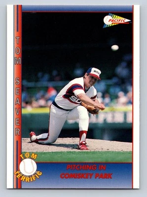 1992 Pacific Tom Seaver #72 Tom Seaver Chicago White Sox - NM - Image 1 of 2