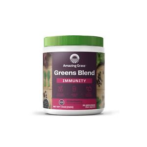 Amazing Grass Greens Blend Superfood for Immune Support: Super Greens Powder ...