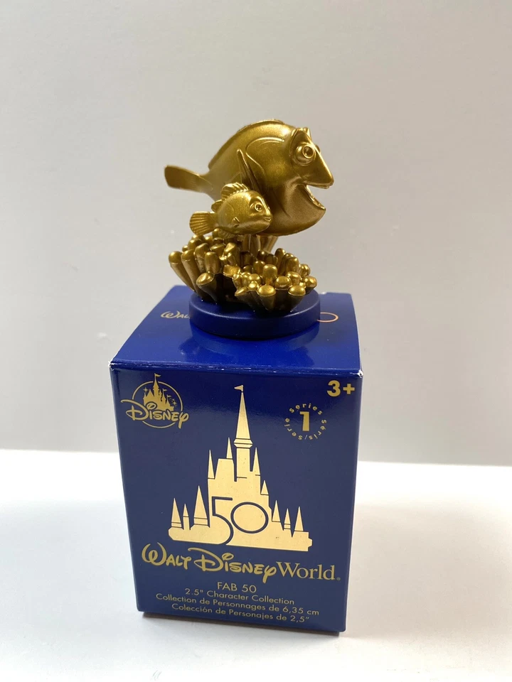 "Colección de mini personajes Fab 50 de Disney 50 aniversario - Dory y Nemo 2,5""" Foto 1 de 1