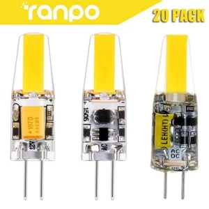 1-20x Mini G4 LED Silicone Lamp 6W Bulb Dimmable 6 W Lamps 12V Home Lighting COB - Picture 1 of 22