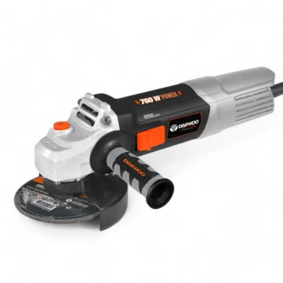 Meuleuse d'angle filaire 115 mm 720 W, vitesse 12000 tr/min - DAEWOO DAAG115-76L - Photo 1/4