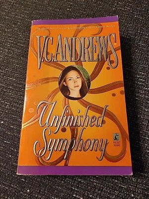 V.C. Andrews Unfinished Symphony 1997 Paperback Logan Family Series - Image 1 of 4